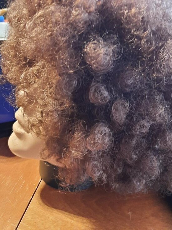 NEW ! Women Wig Short Curly Brown main image 4